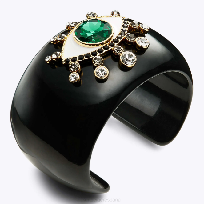 Kurt Geiger mujer brazalete de resina de mal de ojo de Londres 2LPR579 | accesorios negro